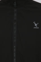 Men Black Solid Track Suit