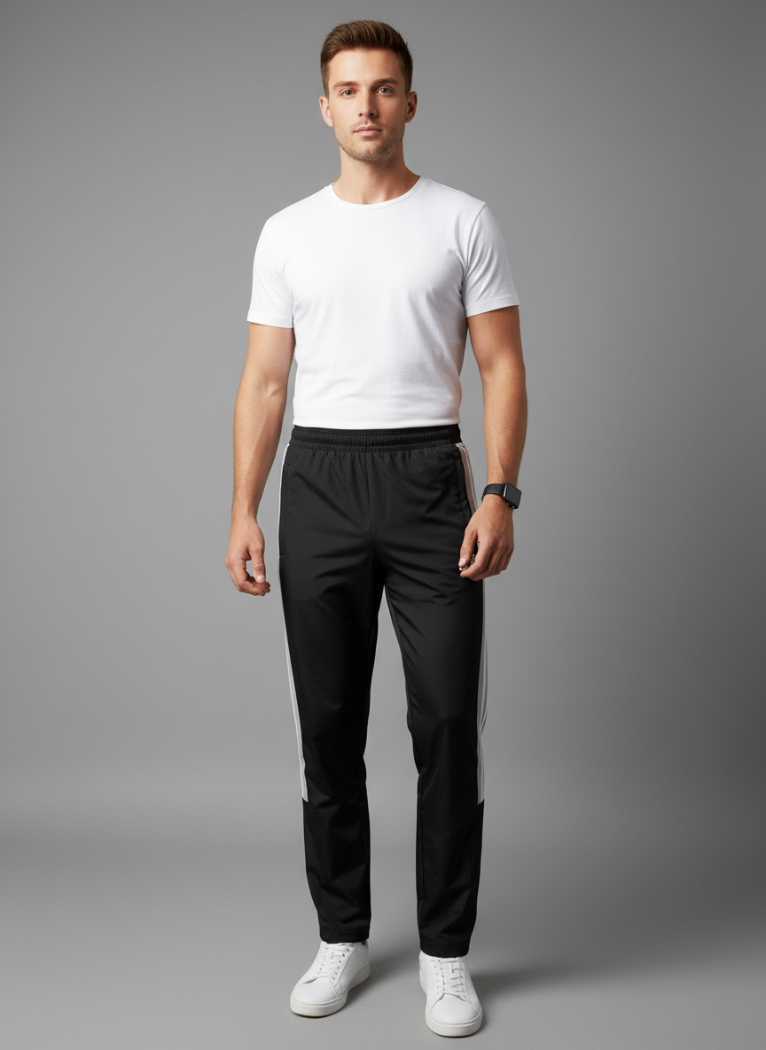 MENS STRIPED NS SPORTS TRACK PANT