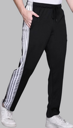 MENS SPORTS STRIPED TRACK PANTS